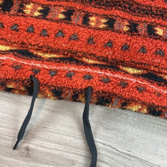 Rip Curl Red and Black Patterned Hoodie - Picture 7 of 8